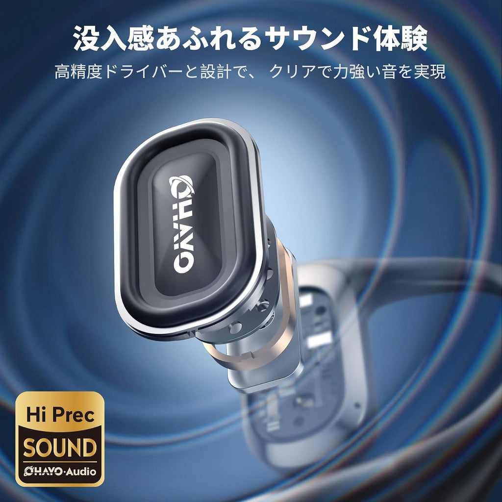 OHAYO T10 오픈이어 이어폰 | Bluetooth 5.4·ENC·최대 40시간·IP55 (상품 이미지 6)