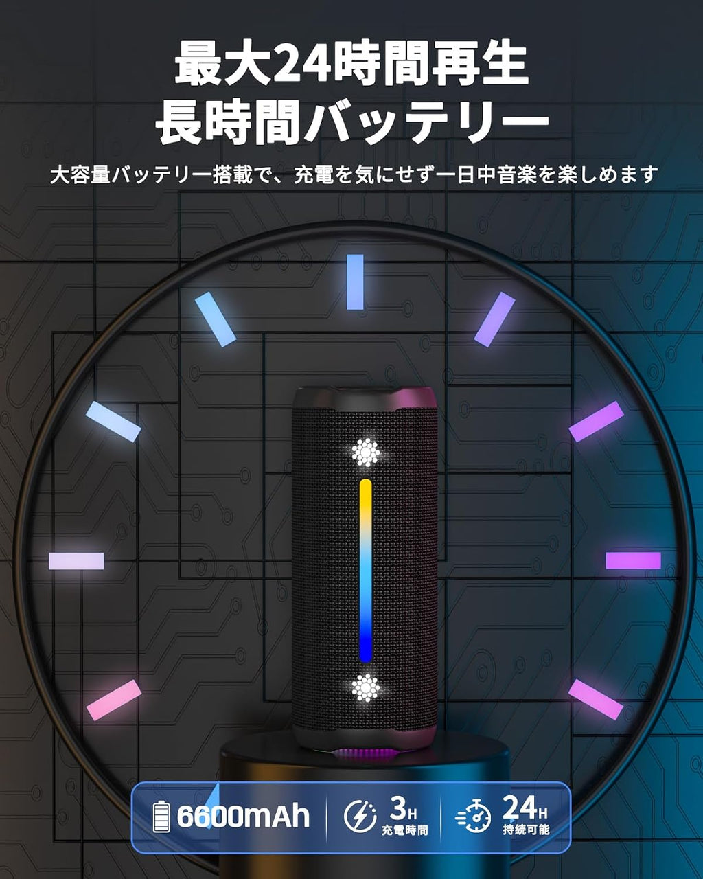 OHAYO X10 Max 휴대용 Bluetooth 스피커 | 강력한 스테레오 사운드 (상품 이미지 10)