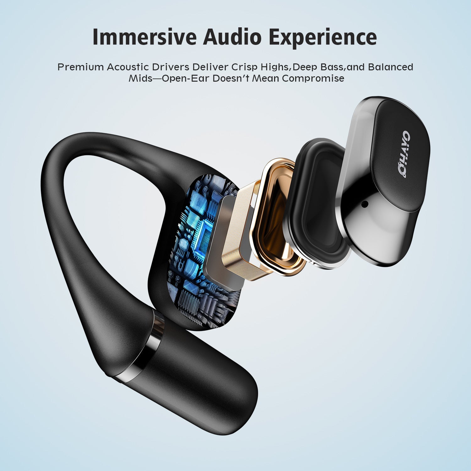무선 오픈이어 이어폰 | Bluetooth 5.4·배터리 표시·최대 40시간·IPX6 (상품 이미지 10)