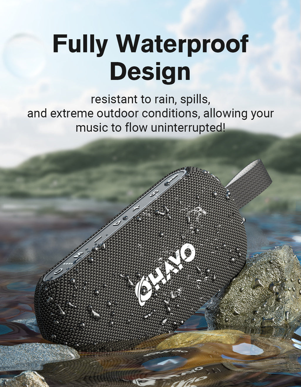 OHAYO S6 40W 휴대용 Bluetooth 스피커 (블랙) (상품 이미지 2)