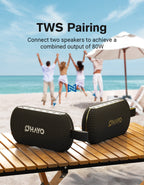OHAYO S6 40W 휴대용 Bluetooth 스피커 (블랙) (상품 이미지 5)