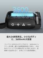 OHAYO S5 휴대용 Bluetooth 스피커 (블랙) (상품 이미지 4)