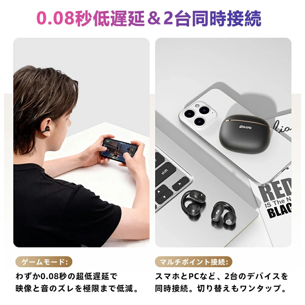 OHAYO A7 클립형 오픈이어 이어폰 (상품 이미지 9)
